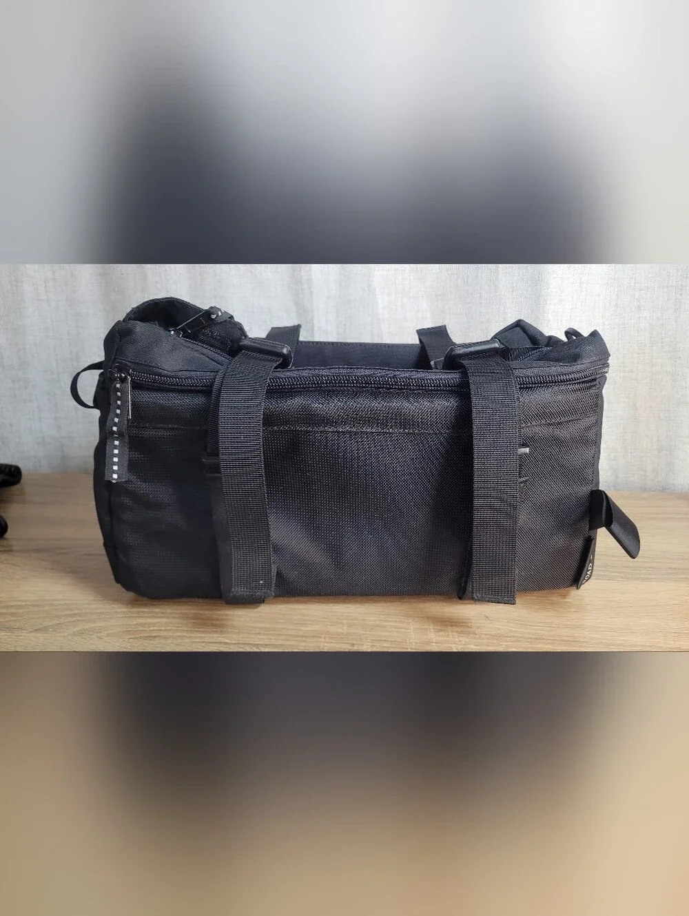 Black Vaude Road Box Duffel Bag Cycling Durable Travel & Gear Carry Saddle Bag